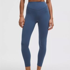 Wunder Under SmoothCover High-Rise Tight 25" blue twill